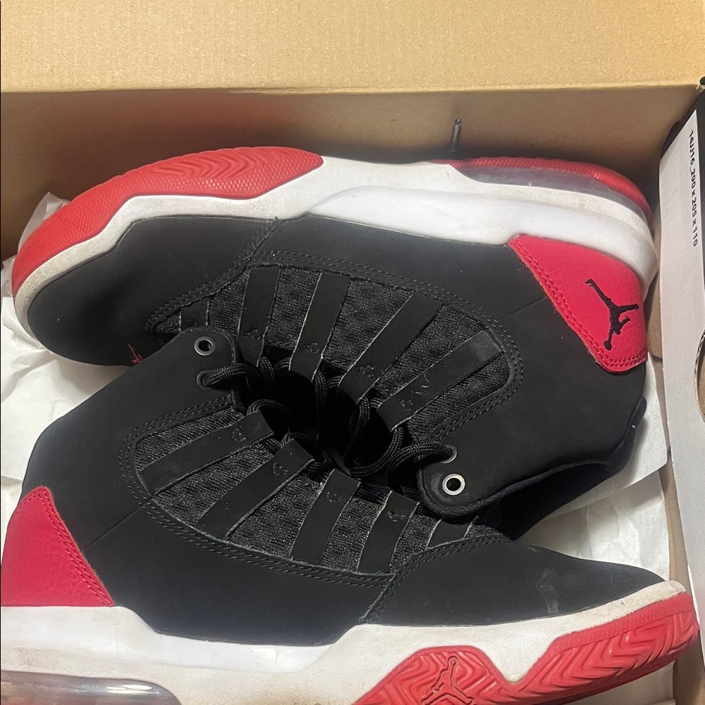 Jordan Black and Red High-Tops